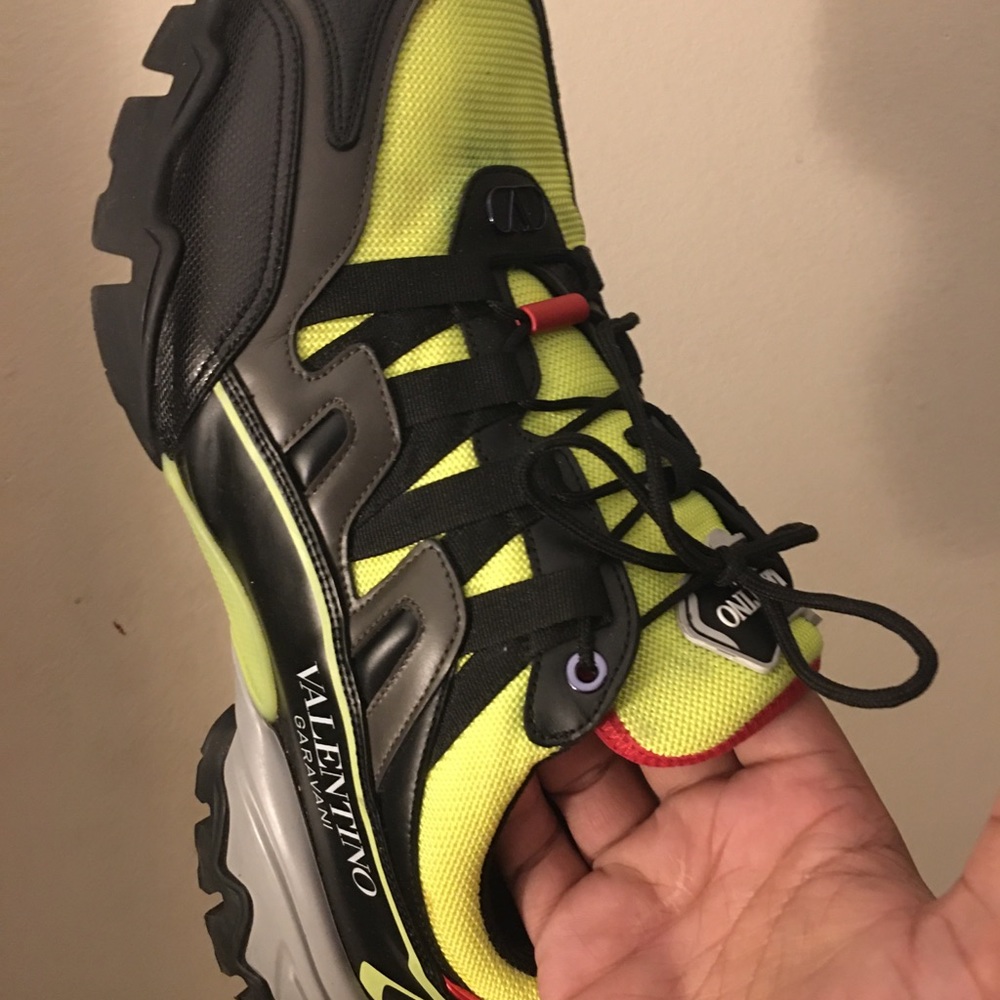 Valentino sneaker boot size 12